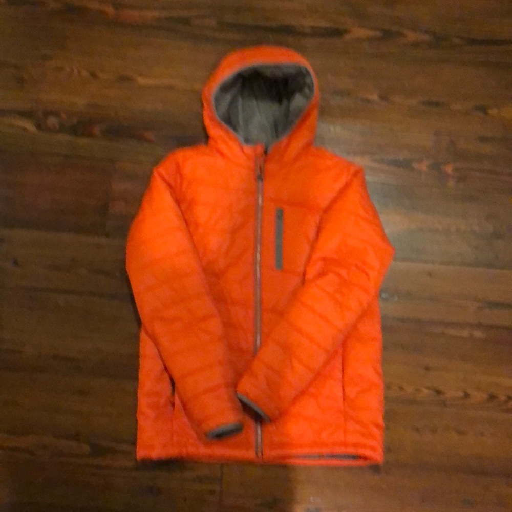 Boy’s Land’s End coat jacket orange XL 18-20